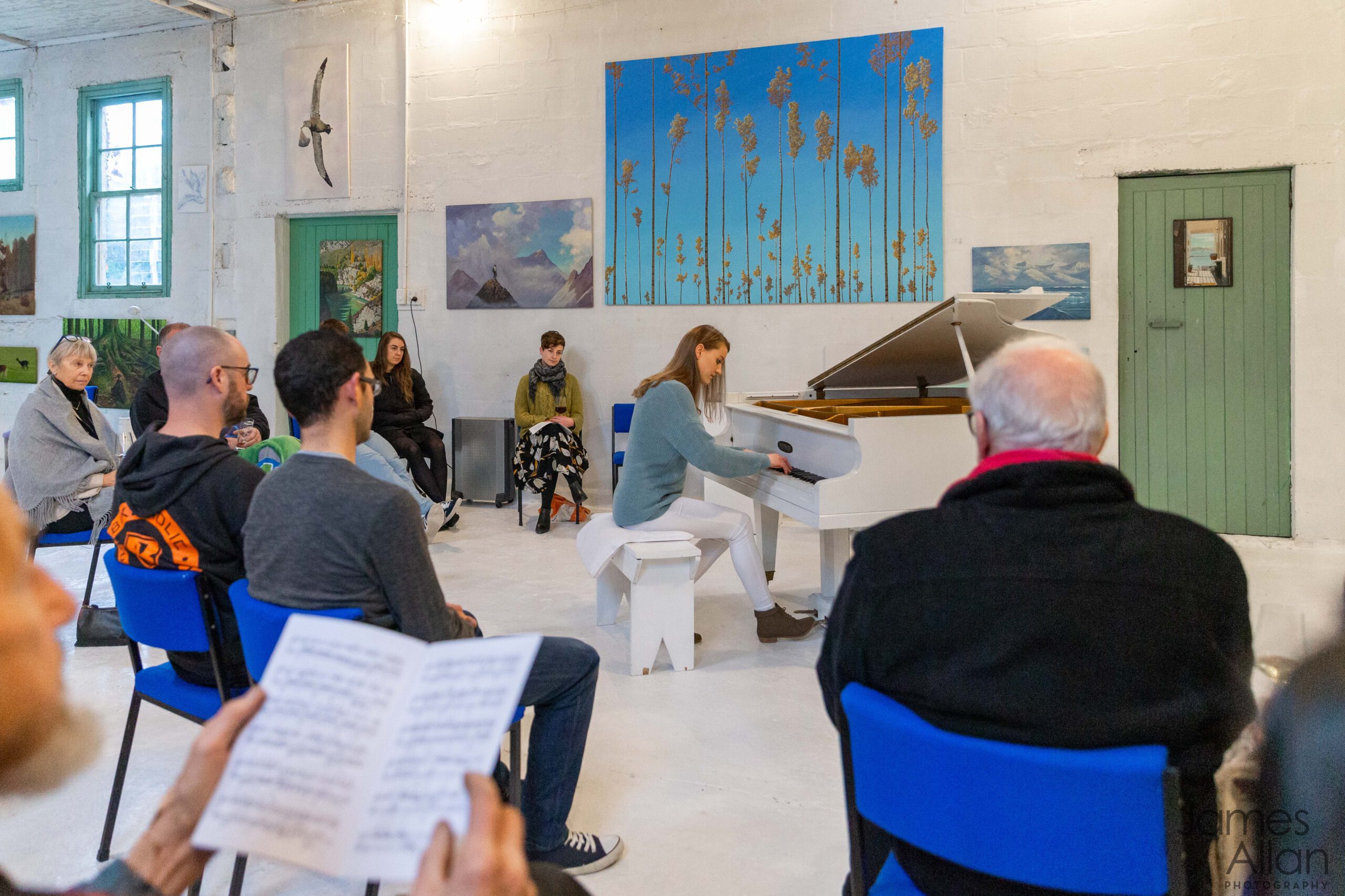 Thomas Brown Gallery first post-Covid concert 2020