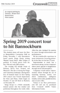 French Impressions Concert Tour 2019