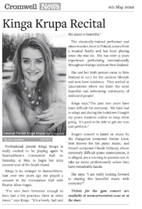 Piano Music by Liszt and Debussy Concert Tour 2022